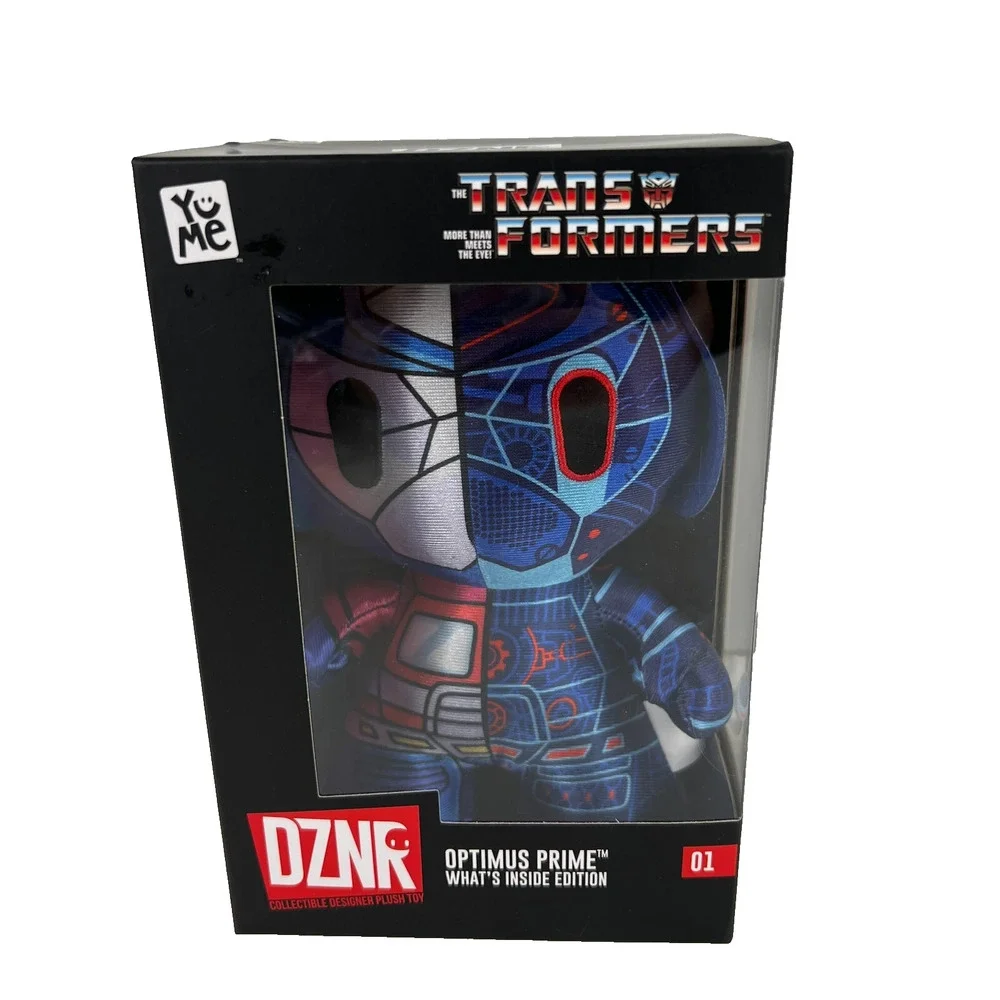 YuMe DZNR Transformers Optimus Prime Collectible Action Plush 7